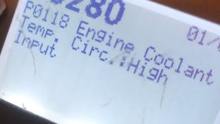 fixing P0118 “engine coolant temperature sensor circuit high” (audi volkswagen) 2.0t