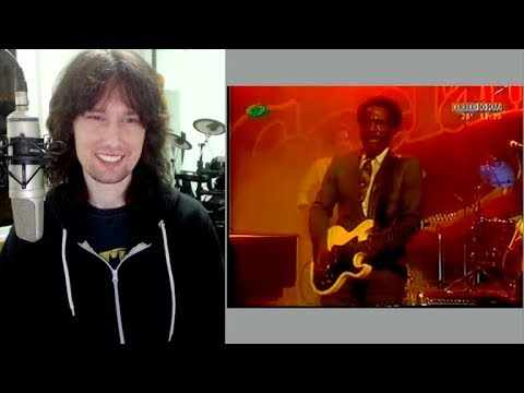 British guitarist analyses Johnny Copeland's SOULFUL blues in 1984!