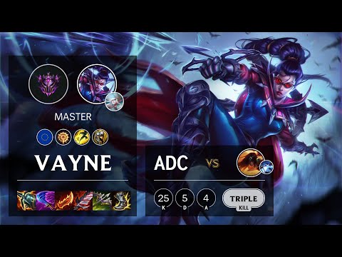Vayne ADC vs Sivir - EUW Master Patch 11.14