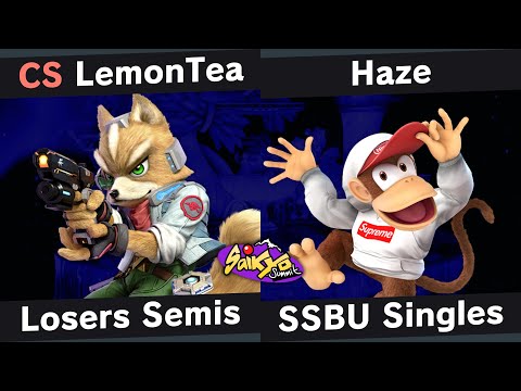 Saikyo Summit Weekly #34 - LemonTea (Fox) vs Haze (Diddy Kong) - Losers Semis - SSBU