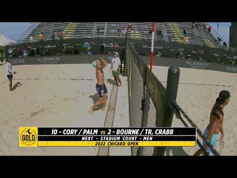 AVP Chicago Open | Hughes/Kolinske vs. Kraft/Stockman | Stadium Court | Gold Series