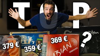 Video thumbnail for I 4 MIGLIORI SET DI PIATTI SOTTO I 400€ (tranne uno) | StrumentiMusicali.net by The GasTube Drums