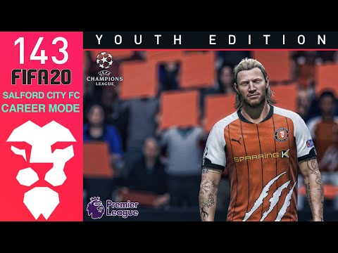 Fifa 20 Youth Academy Career Mode Ep 143 - CHAMPIONS LEAGUE SEMIS !! - Salford City - Youth Edition