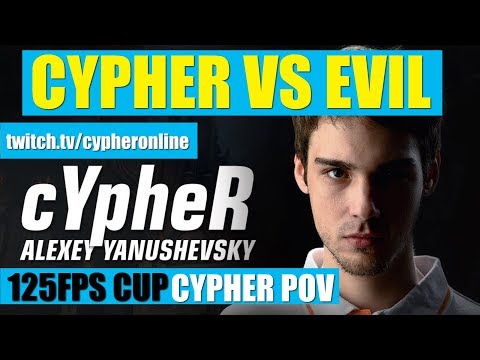 Cypher vs Evil 125fps pro duel