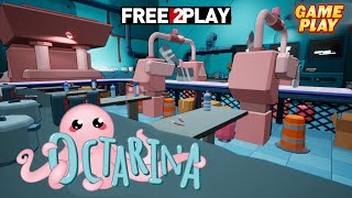 Octarina ★ Gameplay ★ PC Steam [ Free to Play ] physics-based 3D puzzle platformer Game 2021 ★