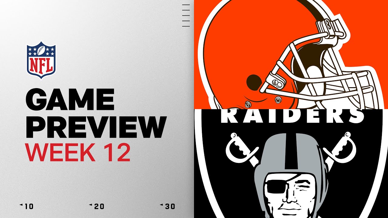 Cleveland Browns vs Las Vegas Raiders | Week 12 Game Preview