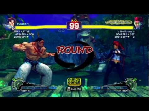 SSF4 AE Wolfkrone(Viper) Vs MMS NATIVE(THawk)