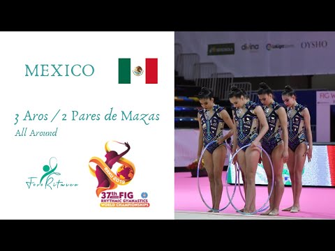 Mexico 3 Aros/4 Mazas - Campeonato del Mundo Baku 2019