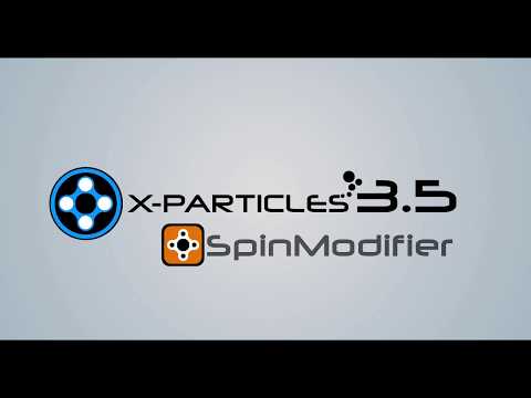 X-Particles 3.5 Tutorial - Spin Modifier