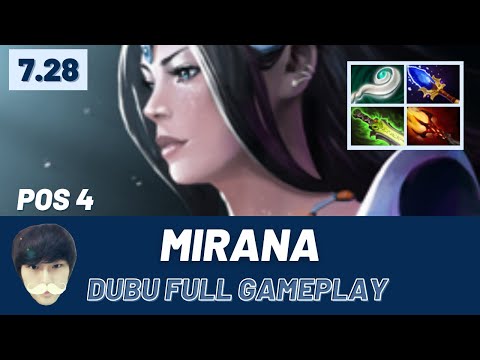How good is Mirana's new Aghanim's Scepter? | DuBu Full Gameplay | Dota2