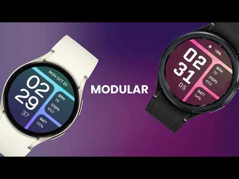 Modular: Digital Watch Face