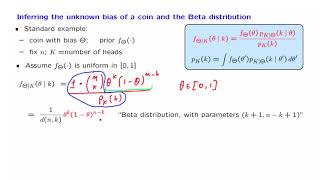 L14.8 Inferring the Unknown Bias of a Coin and the Beta Distribution