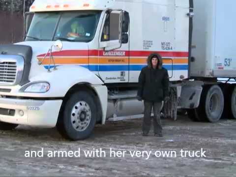 Trucking in English Book Trailer