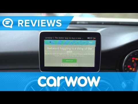 Mercedes A-Class 2017 Hatchback infotainment and interior | Mat Watson Reviews