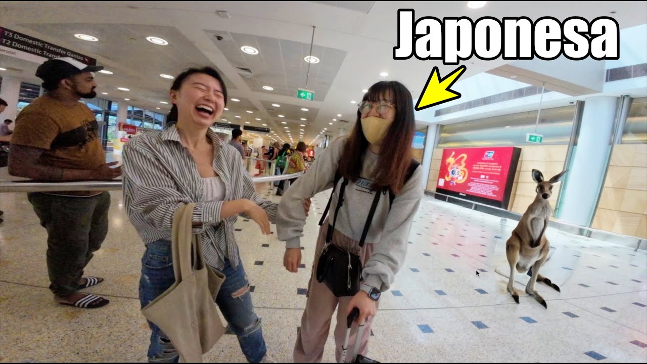 Ela Saiu Do Japão Para Visitar A Gente Em Sydney/Austrália