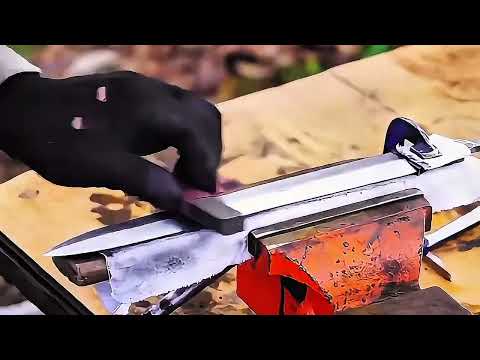 Making dagger with rusted iron 🗡️ | restoration process | skills | @taffy-in