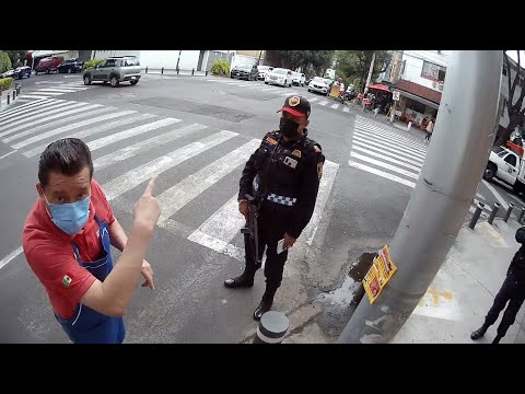 2 With Salsa Above The Pedestrian Crossing