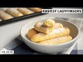 EASIEST HOMEMADE LADY FINGER RECIPE | LADYFINGERS (SAVOIARDI)