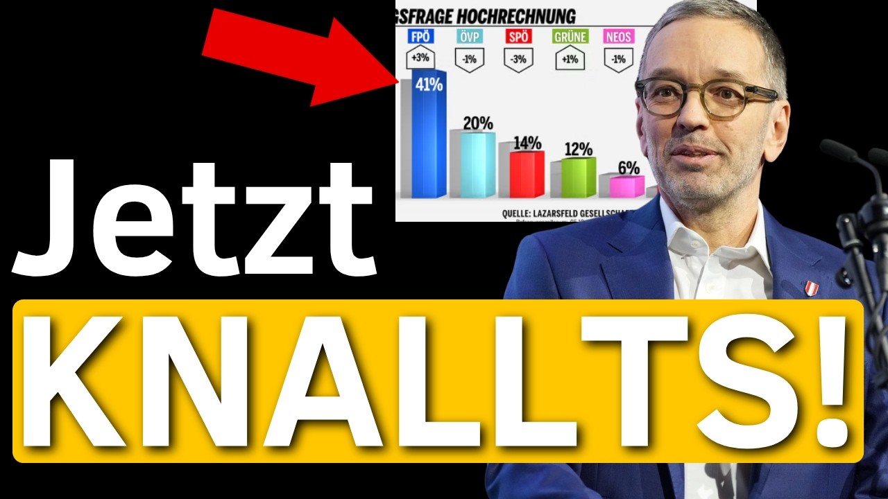 HISTORISCH! Nach dem SPÖ-Chaos zerreißt die FPÖ ALLES!