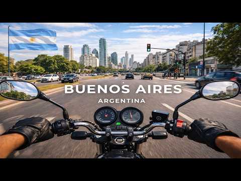 Motorbike Ride | Parque Chacabuco to La Paternal 🇦🇷