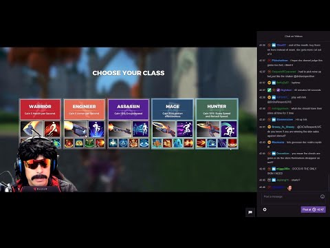 Dr. Disrespect's First and Last Games Of Realm Royale