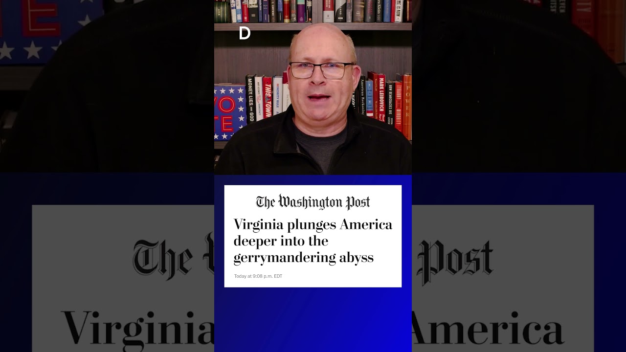 Washington Post Hit Piece Misses the Point on Redistricting #politics #virginia #elections