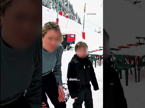 Ils voient un homme frapper un enfant 😰 #ski #lespisteurs #secours #rtlplay
