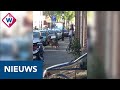 Nieuwe beelden van man met hakbijl op Scheveningen - OMROEP WEST