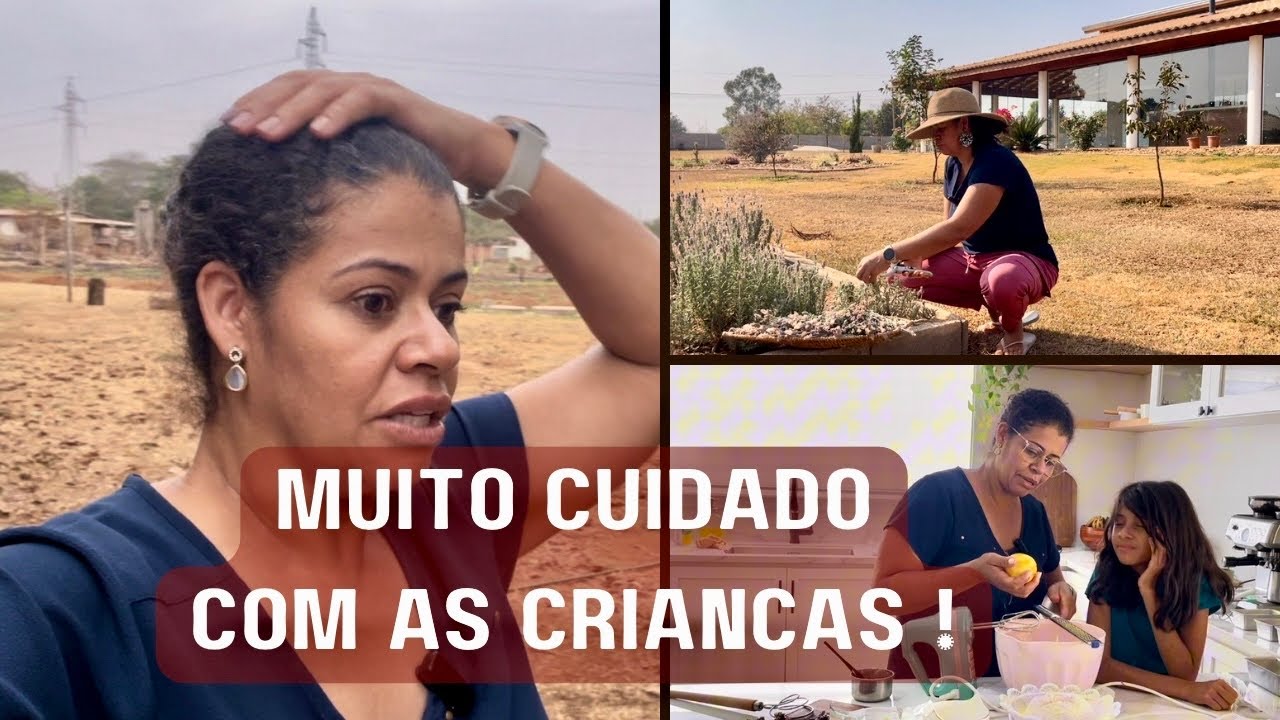 TODO CUIDADO É POUCO/ PAPO SÉRIO NA COZINHA/ BOLO DE LIMÃO E LAVANDA / VIDA DE MÃE NUBIA VIANA