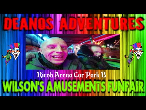 Wilson's Funfair Coventry Ricoh Arena Car Park B. I Met My First Funfair Vlogger. Who Was It?