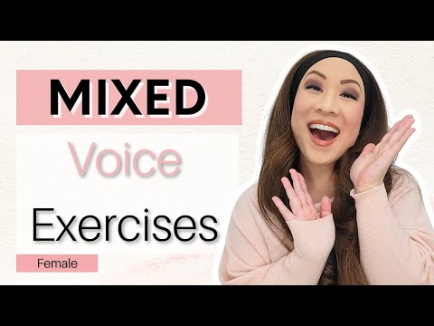 MIXED VOICE Exercises for Smoother Singing (Female Singers)