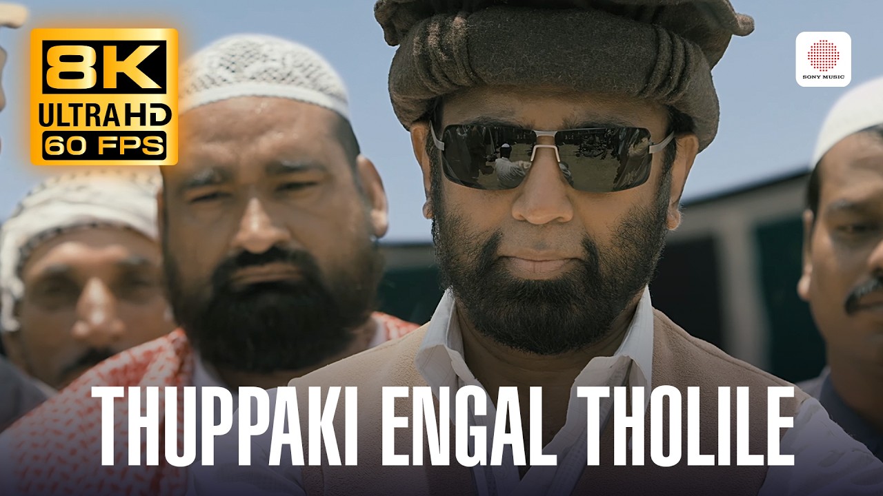 Thuppaki Engal Tholile 8K 60 FPS Video Song | Vishwaroopam | Kamal Haasan | Shankar Ehsaan Loy
