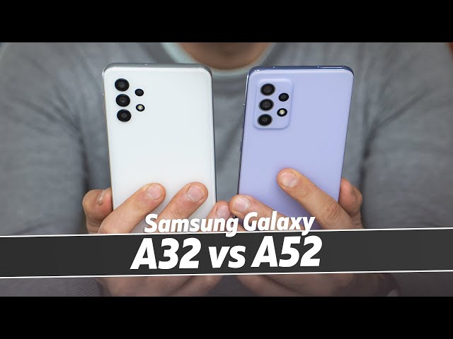 Samsung Galaxy A32 5G vs Samsung Galaxy A52 5G - PhoneArena