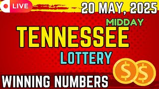 Tennessee Midday Lottery Results For - 20 May, 2025 - Cash 3 - Cash 4 - Powerball - Mega Millions