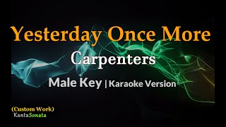 Download lagu Yesterday Once More - Carpenters / MALE KEY (Karaoke Version) mp3