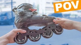 P.O.V. INLINE SKATING IN PARIS
