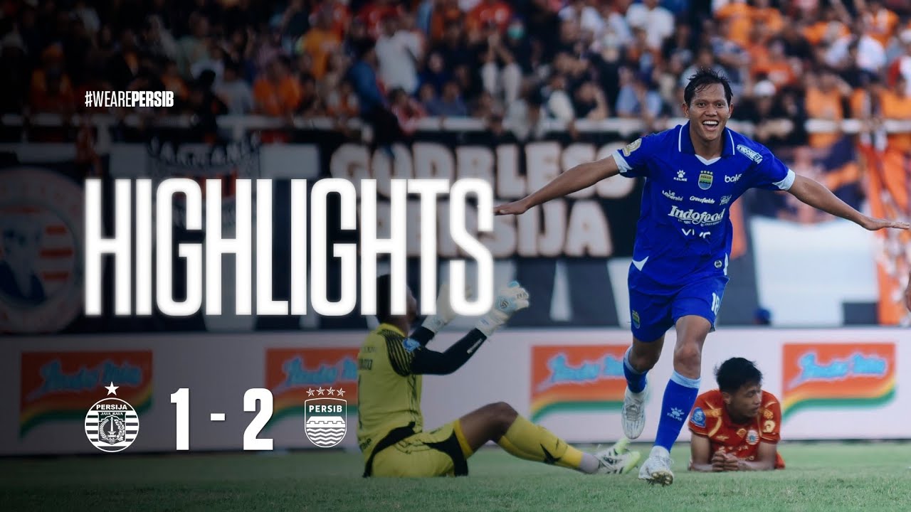 Brace Adam Alis Menangkan PERSIB di Segiri | Match Highlights Persija 1-2 PERSIB