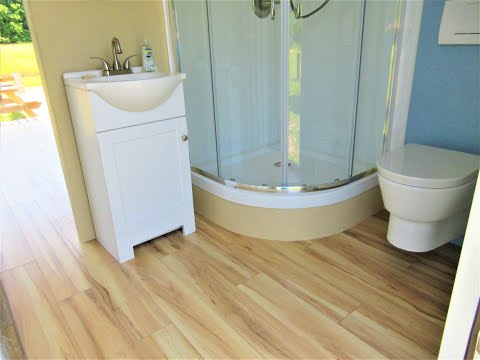 Look at this Tiny House Container Bathroom
