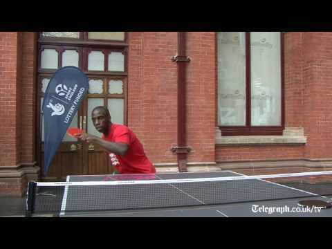 Table Tennis master class with Darius Knight