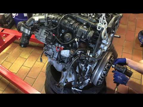 BMW Diesel (N47) Steuerkette wechseln Teil 2 / Ketten ausbauen / Timelapse