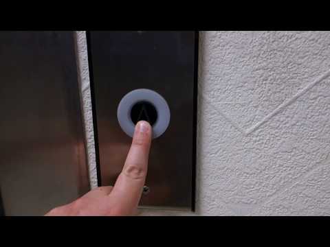 AMAZING Vintage 1964 Dover GAL Black Button Hydraulic Elevator, 130 Andover Park E, Tukwila, WA