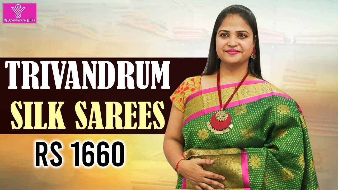 <p style="color: red">Video : </p>Latest trivandrum silk sarees Collection  || Episode-5051 || Vigneshwara Silks || 2022-05-26
