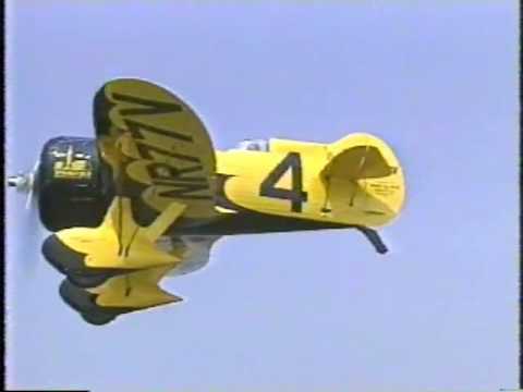 Gee Bee Z "air to air" flown by Delmar Benjamin