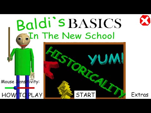 Baldi's New School! It's Bigger, Better, And Harder!!