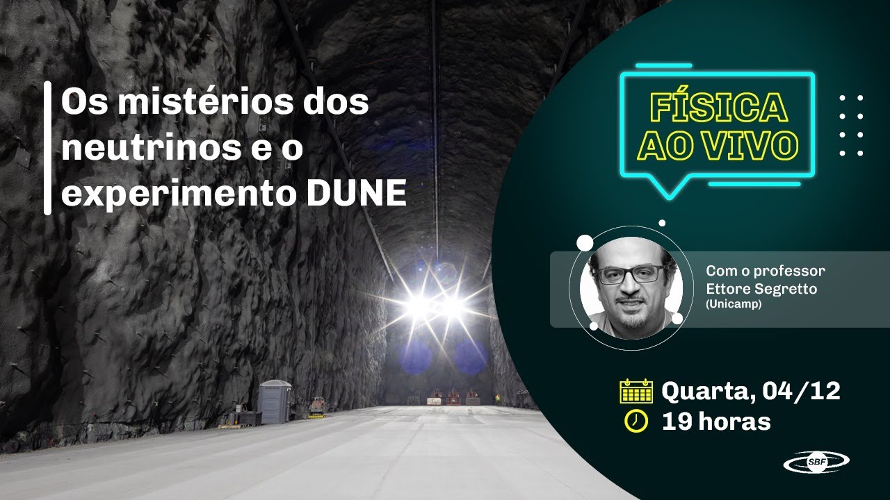 Os mistérios dos neutrinos e o experimento DUNE