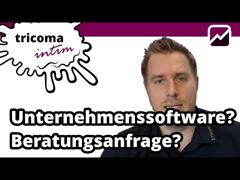 tricoma - Beratungsanfrage für Softwareentwicklungen oder Updatetermine vereinbaren