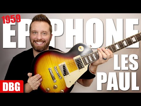 Обзор электрогитары Epiphone 1959 Les Paul Standard