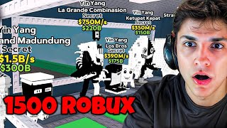 1500 ROBUX VERDİM DOLANDIRILDIM😭 - Roblox Steal A Brainrot