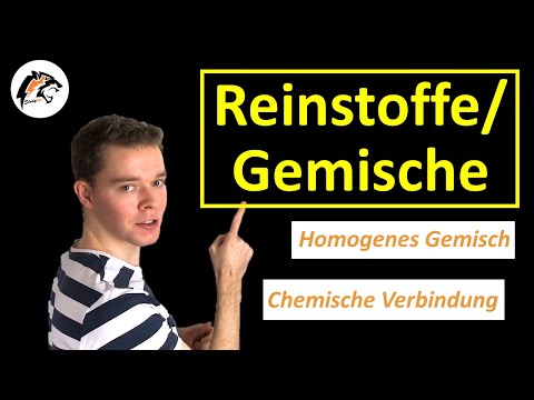 Reinstoffe & Gemische (homogene, heterogene Gemische) | Chemie Tutorial