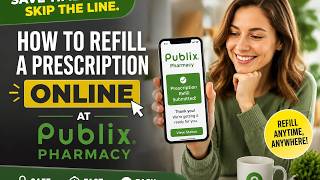 How to refill a prescription online at Publix Pharmacy